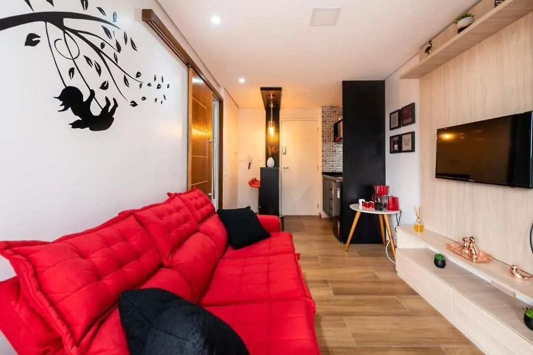 Apartment Apartamento Aconchegante Em Pinheiros Com Garagem Na Faria Lima Sao Paulo